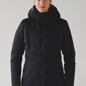Lululemon Fluff the Cold Parka. 600-fill-power goose down. Wind and water proof
